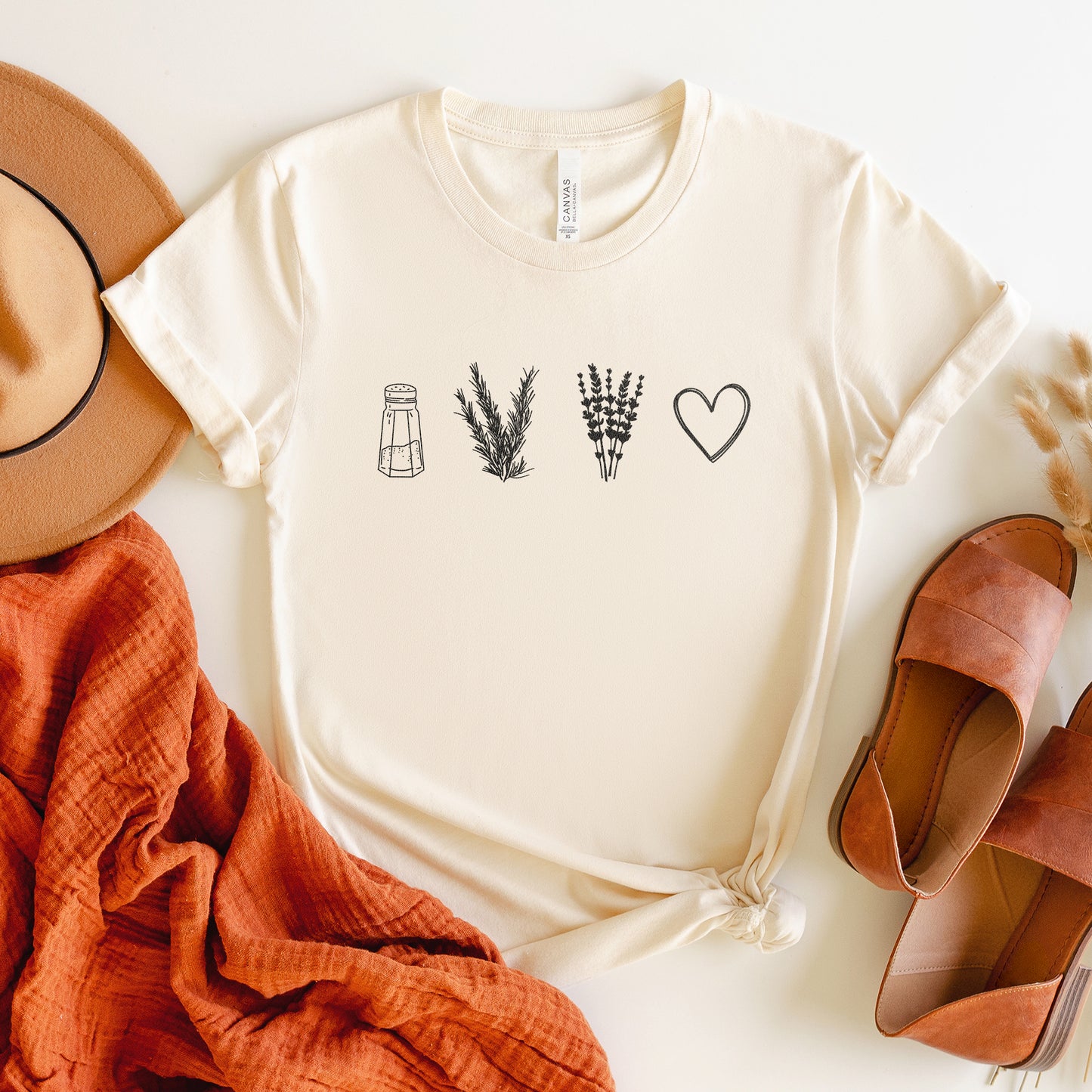 Salt Rosemary Lavender Love T-Shirt
