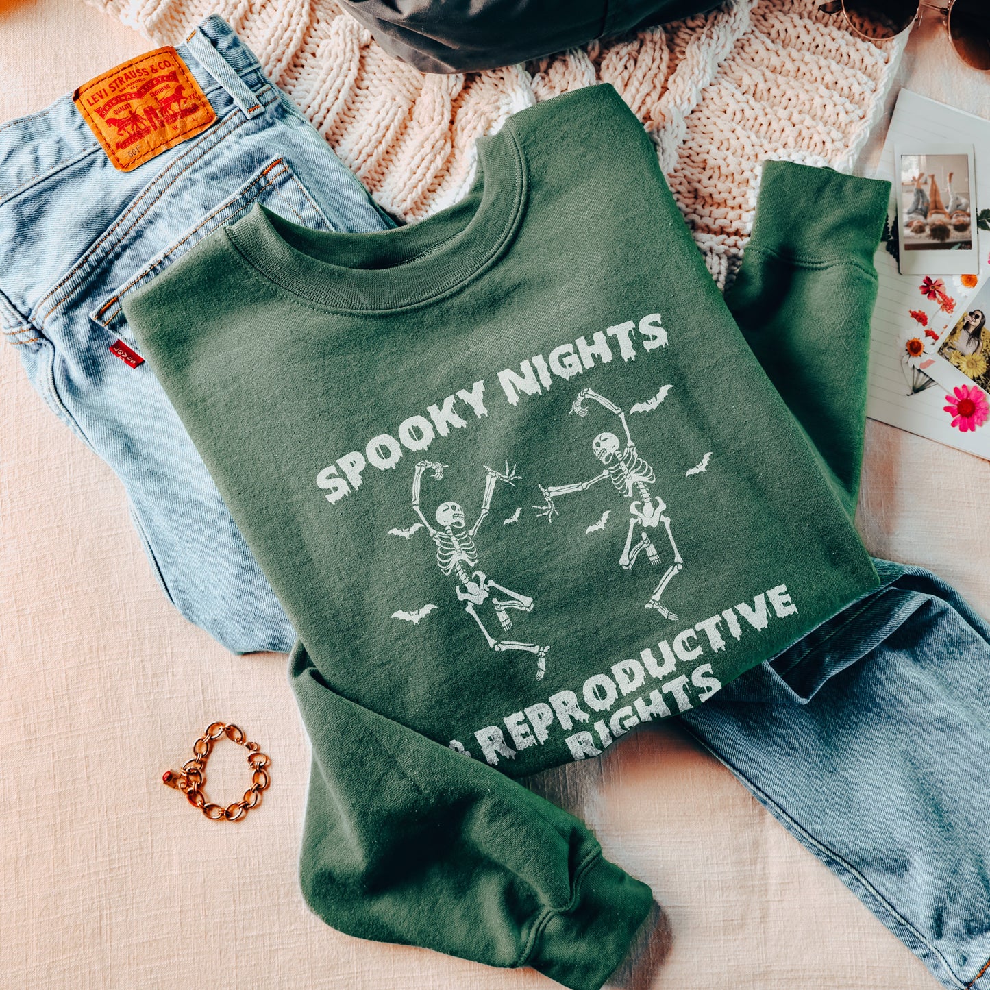 Spooky Nights & Reproductive Rights Sweatshirt