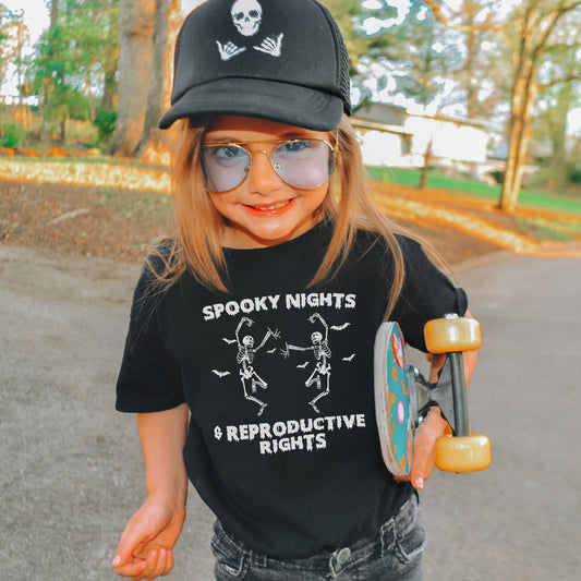 Spooky Nights & Reproductive Rights Youth T-Shirt