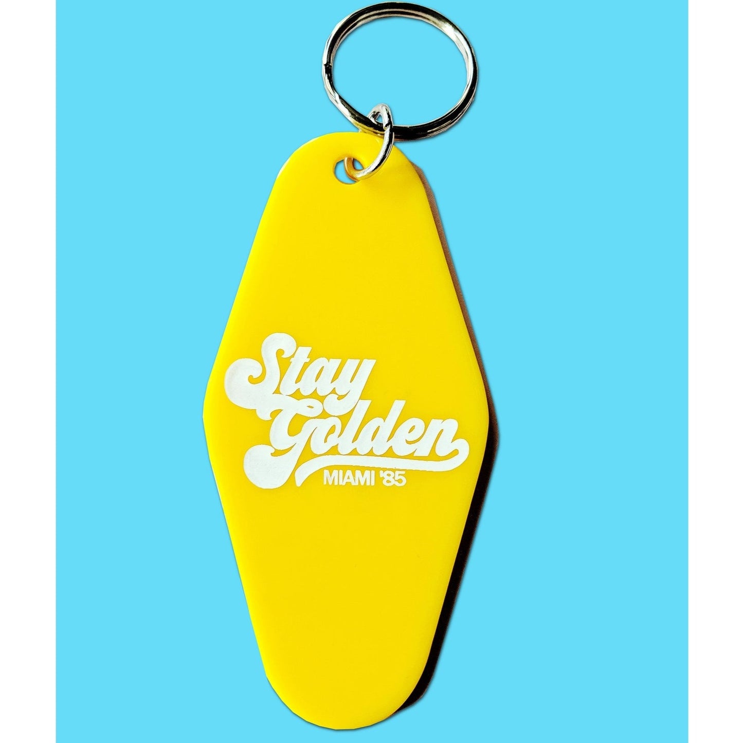 Stay Golden Keychain