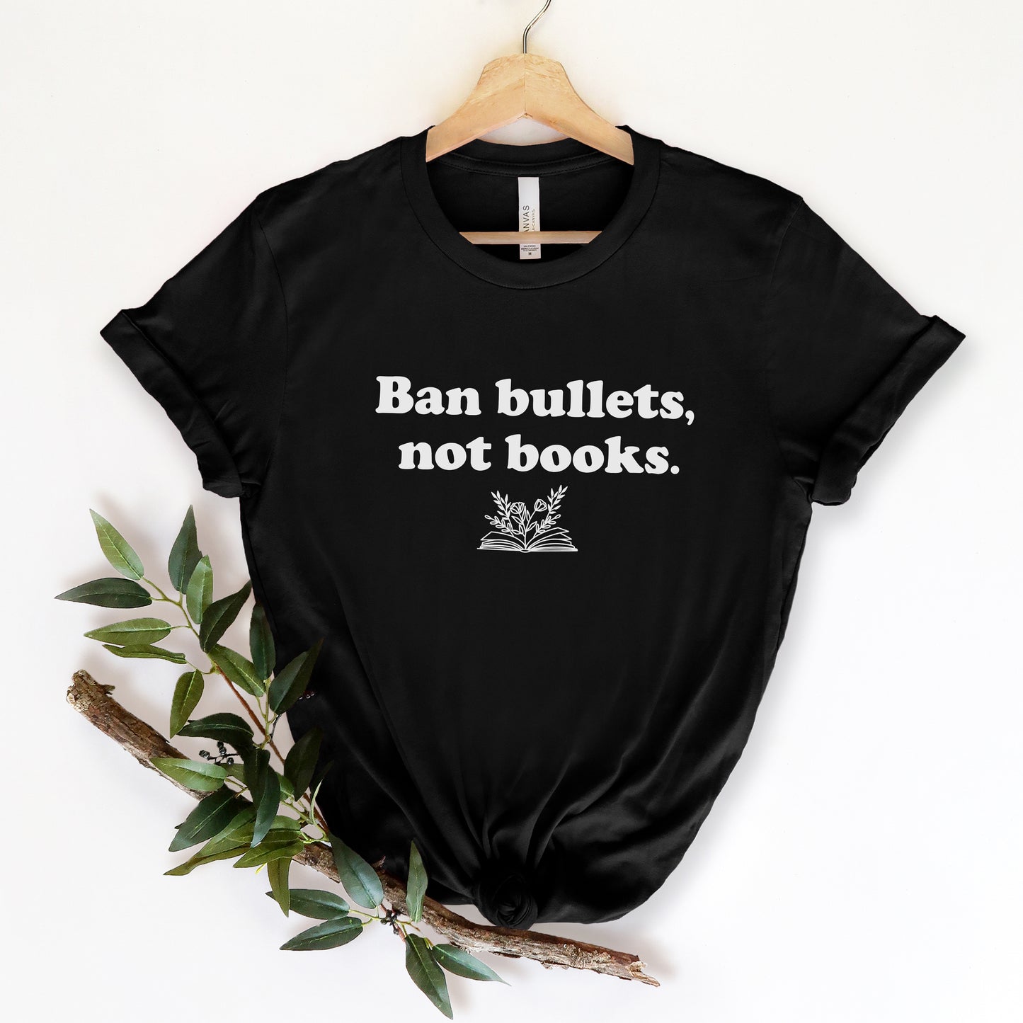 Ban Bullets Not Books T-Shirt