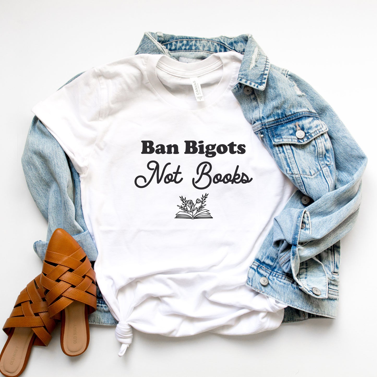 Ban Bigots Not Books T-Shirt