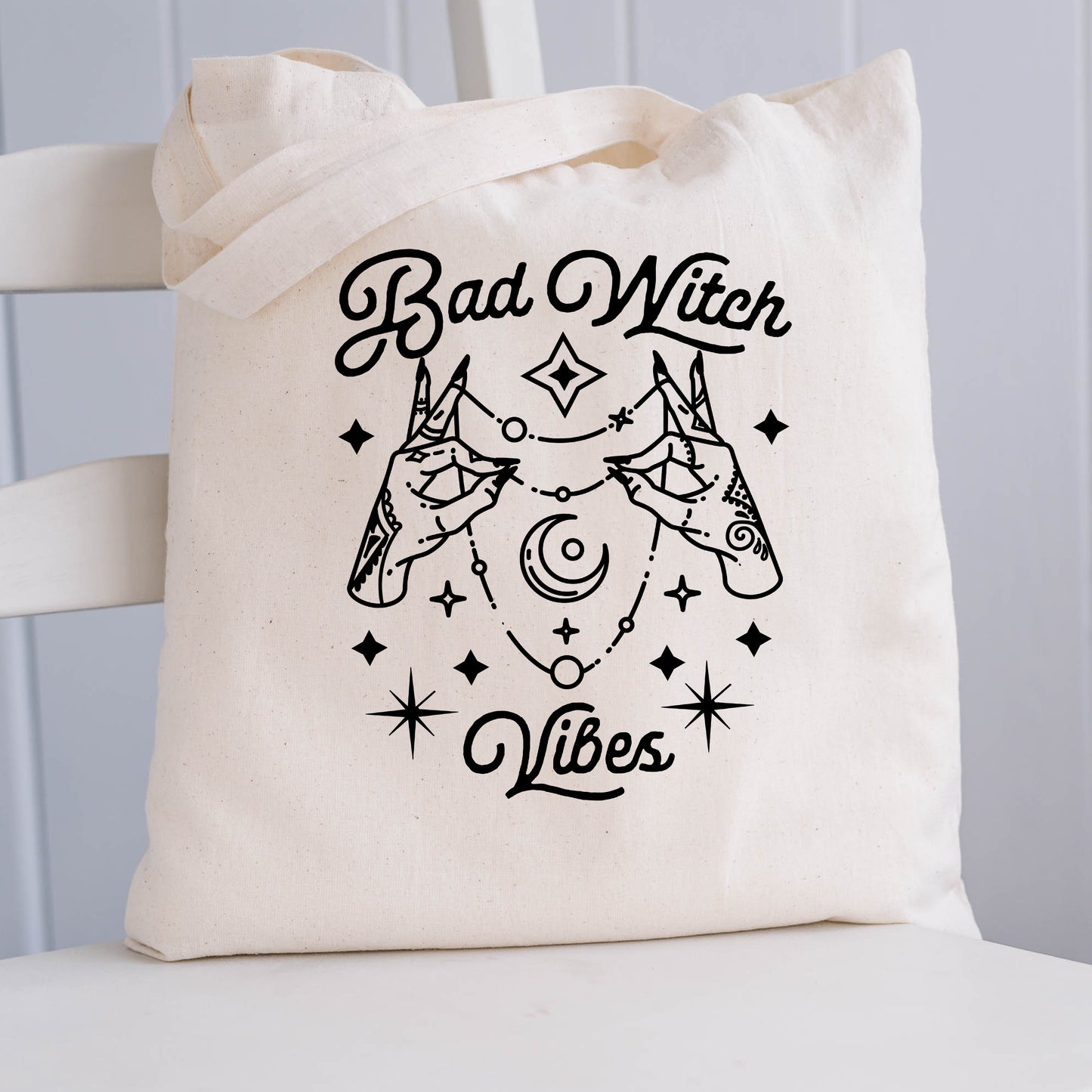 Bad Witch Vibes Tote Bag