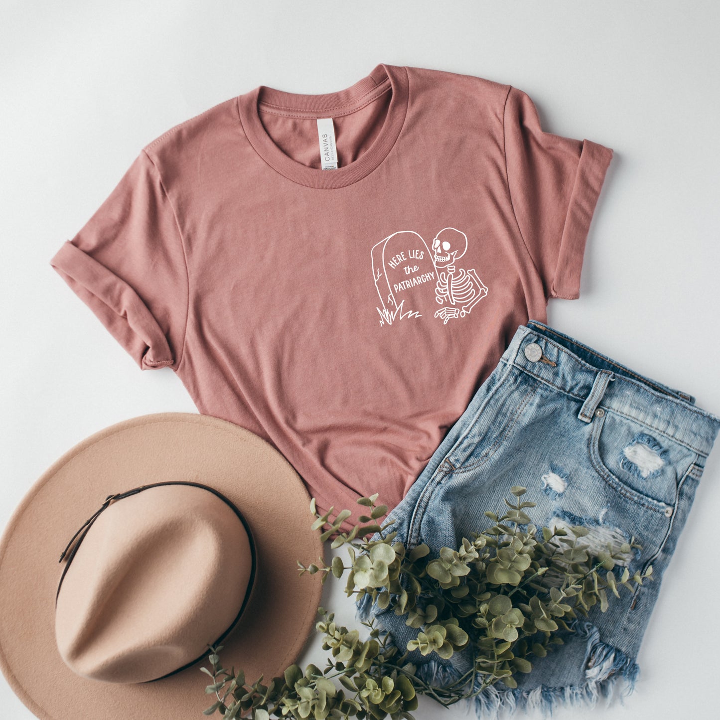 Here Lies the Patriarchy T-Shirt