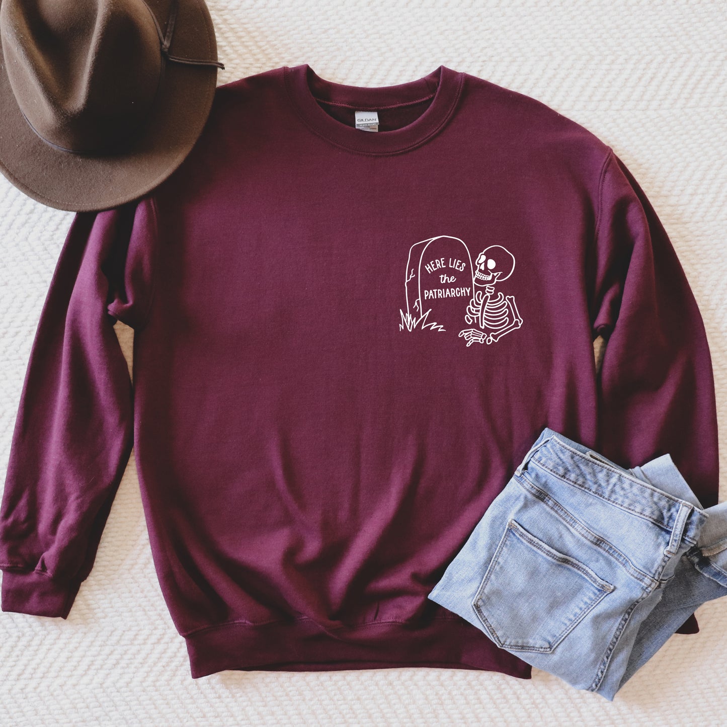 Here Lies the Patriarchy Sweatshirt