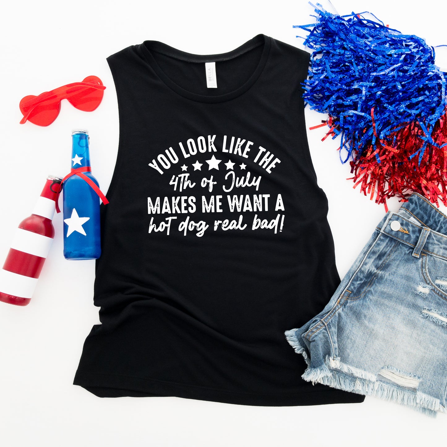 You Look Like the Fourth of July Tank Top
