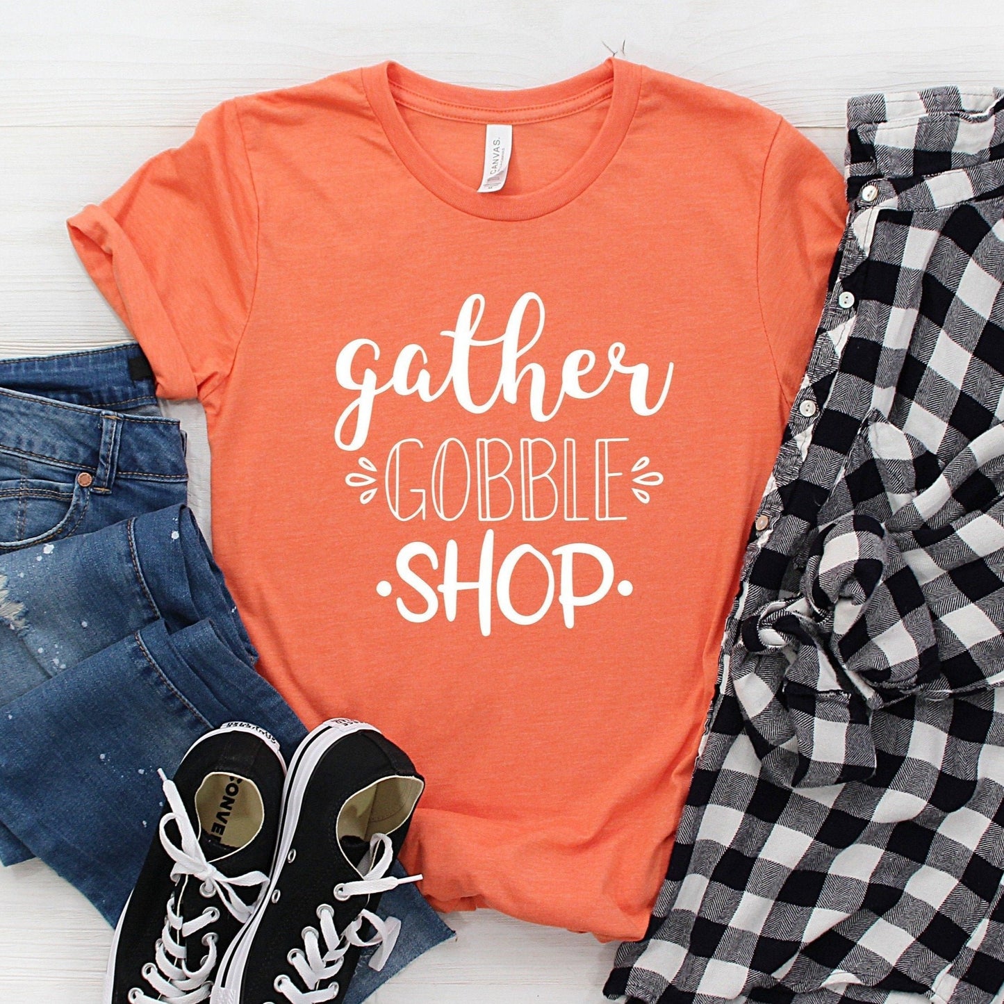 Gather Gobble Shop T-Shirt