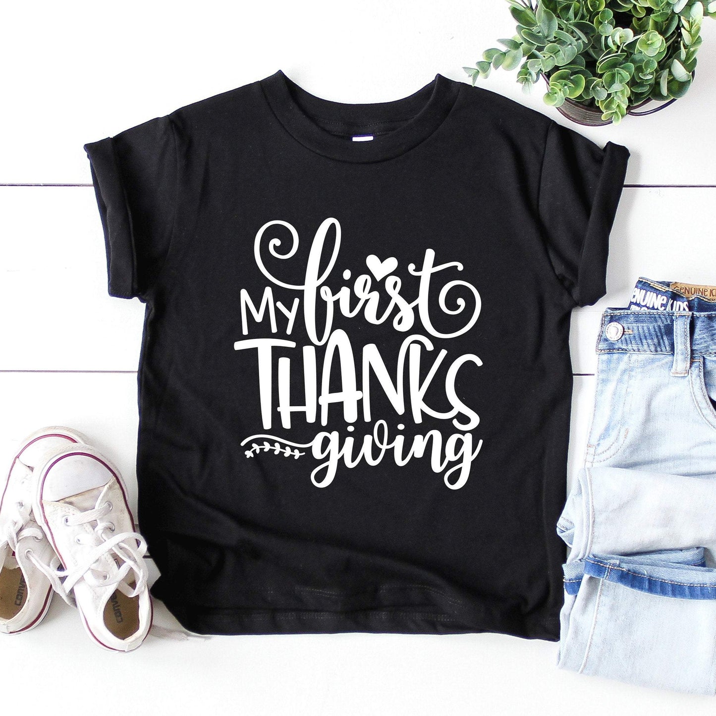 My First Thanksgiving Youth T-Shirt