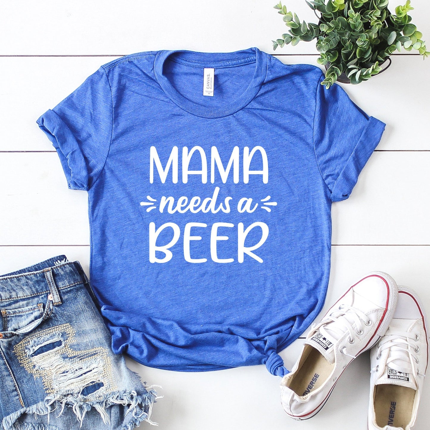 Mama Needs a Beer T-Shirt