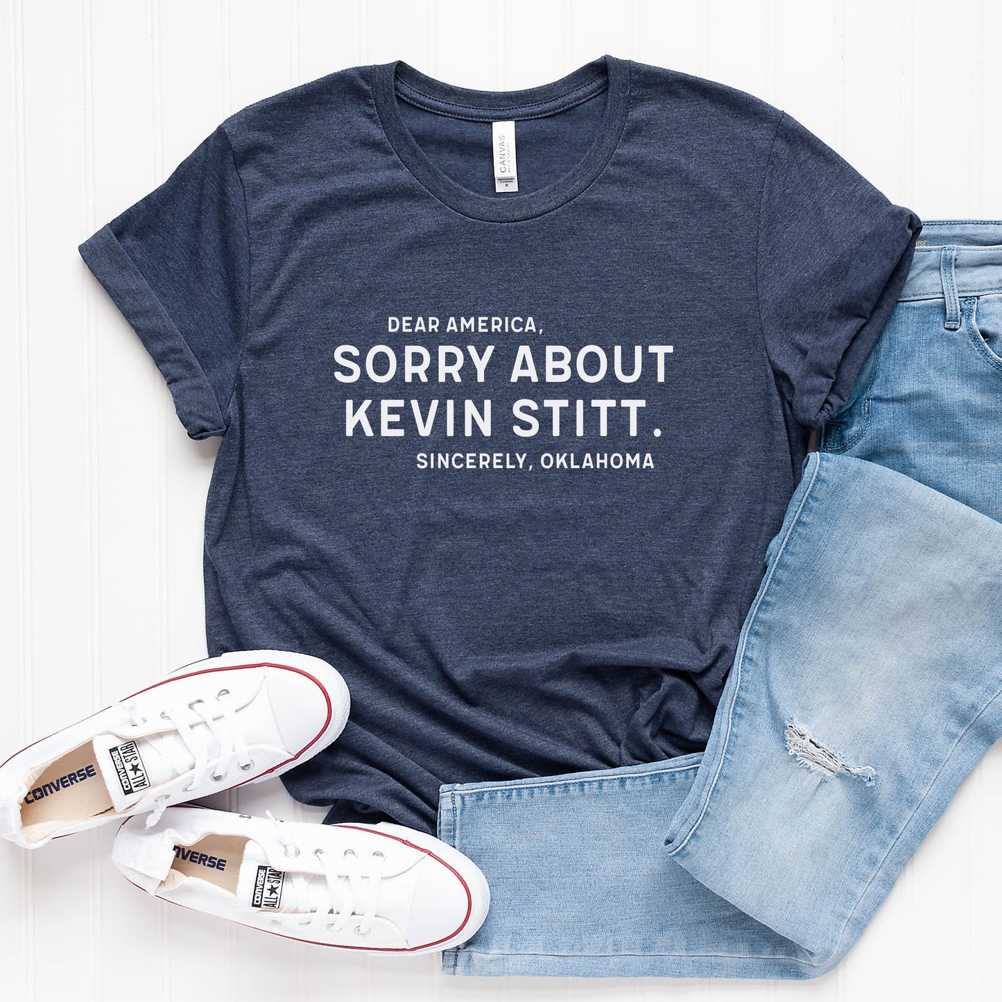 Sorry About Kevin Stitt T-Shirt