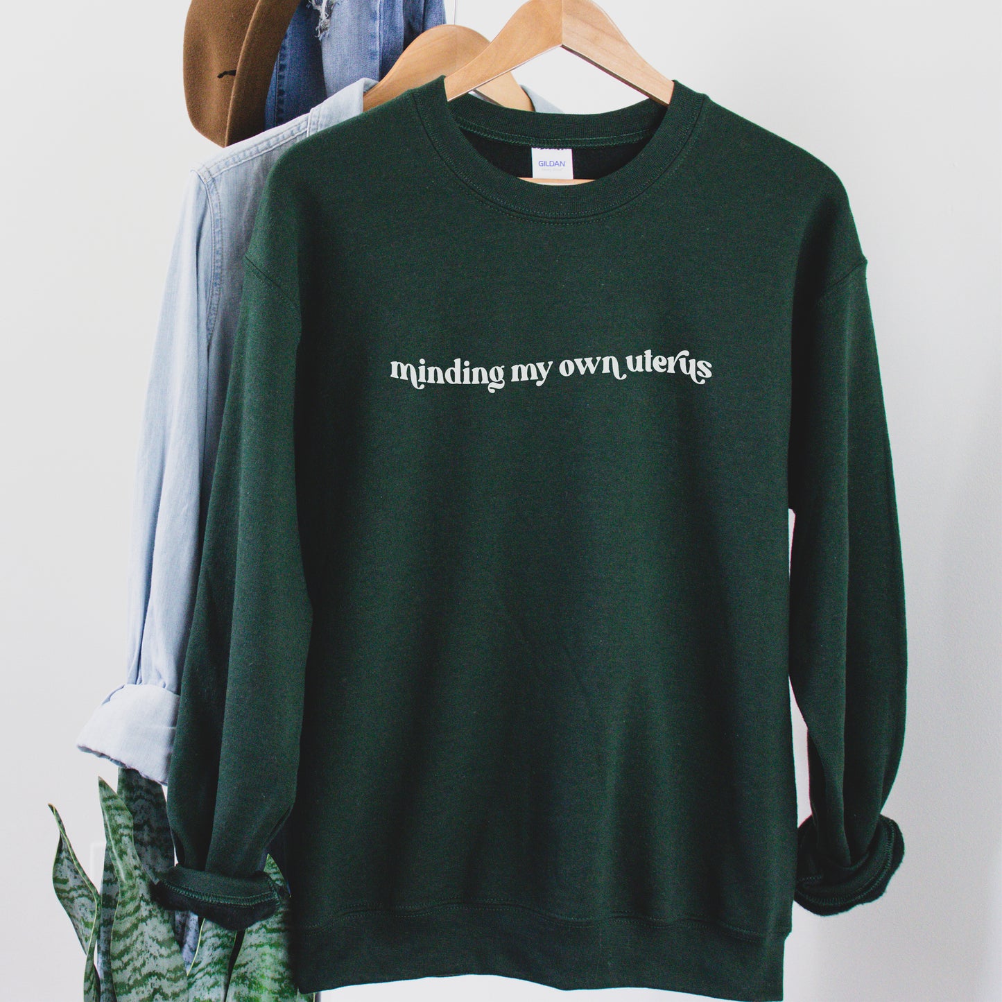 Minding My Own Uterus Sweatshirt