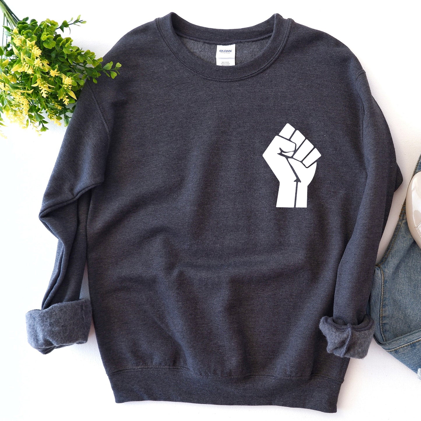Raised Fist Sweatshirt