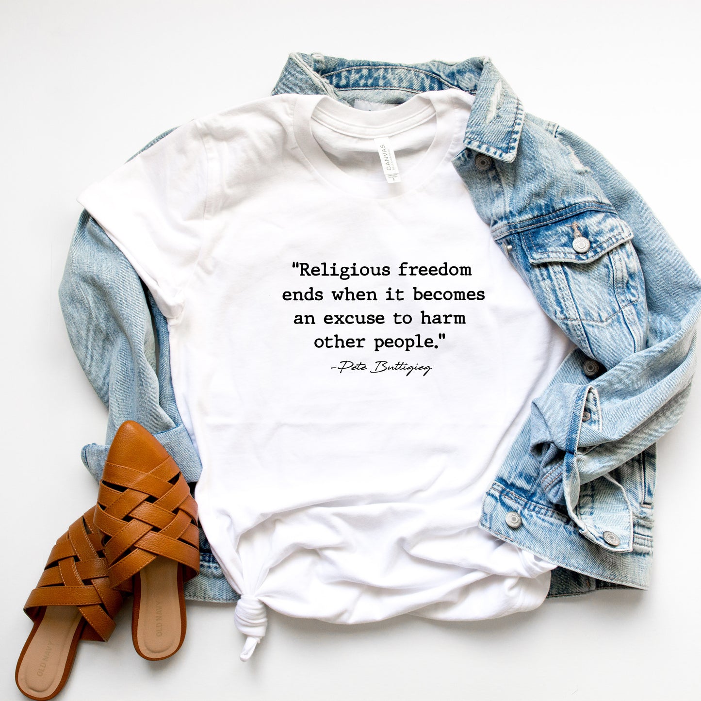 Religious Freedom Ends T-Shirt