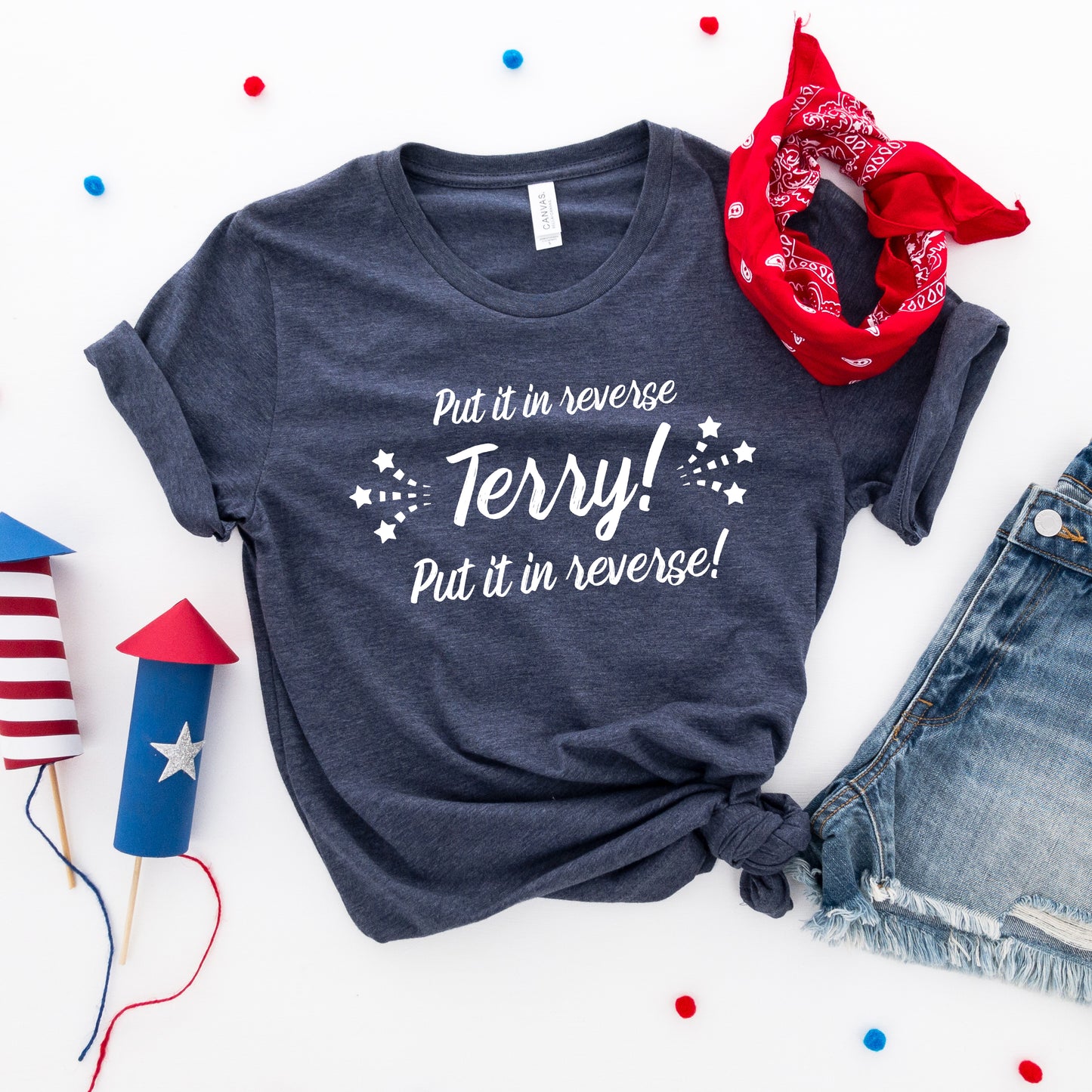 Put it in Reverse Terry T-Shirt