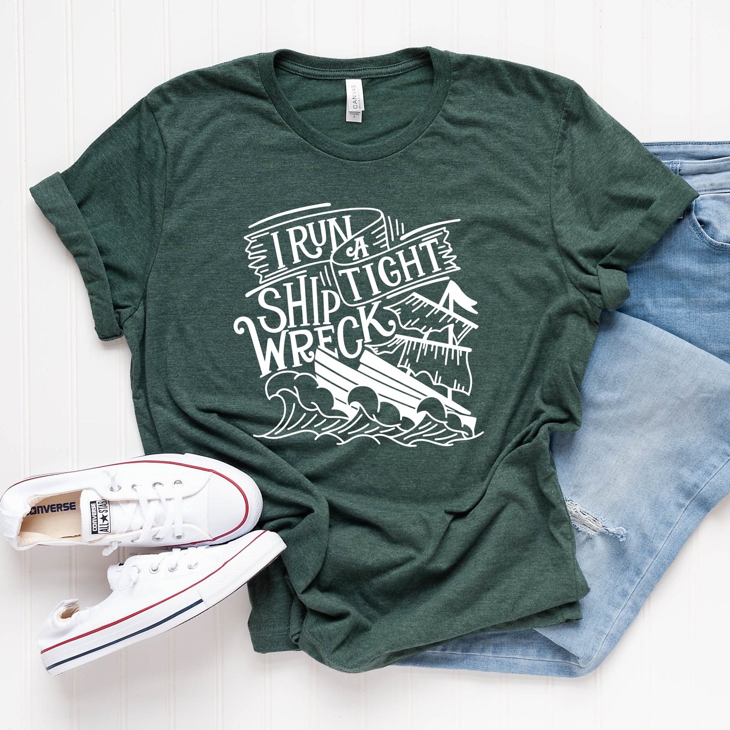 I Run a Tight Shipwreck T-Shirt
