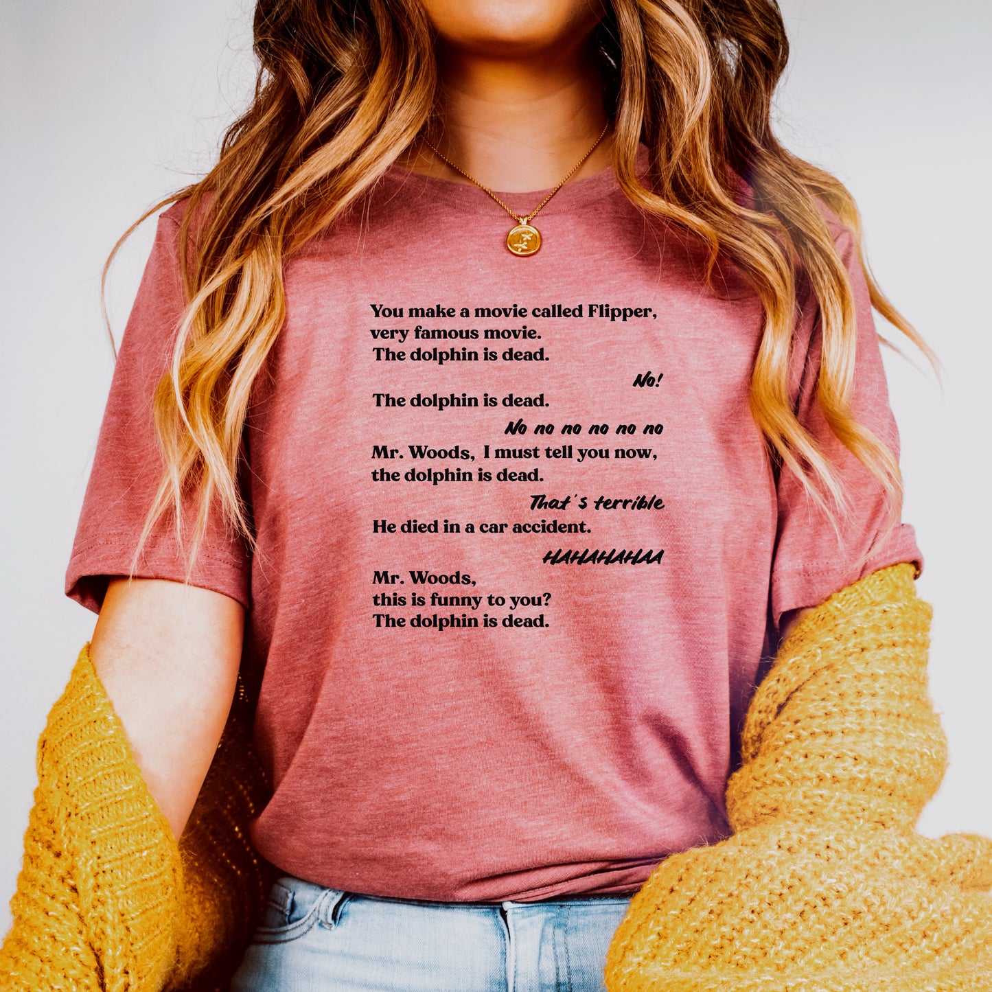 Mr Woods The Dolphin is Dead T-Shirt