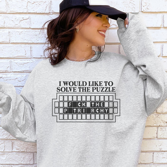 I Would Like to Solve the Puzzle Sweatshirt