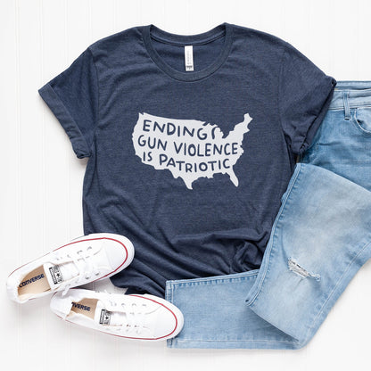 Ending Gun Violence is Patriotic T-Shirt