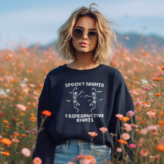 Spooky Nights & Reproductive Rights Sweatshirt