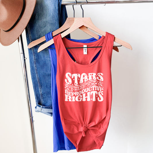 Stars Stripes and Reproductive Rights Tank Top