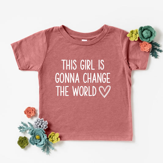 This Girl is Gonna Change the World Youth T-Shirt