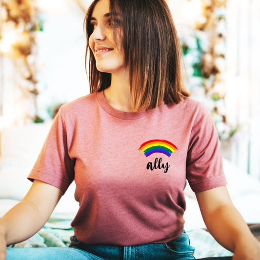 Ally Rainbow T-Shirt