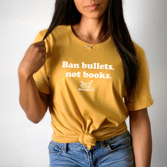 Ban Bullets Not Books T-Shirt