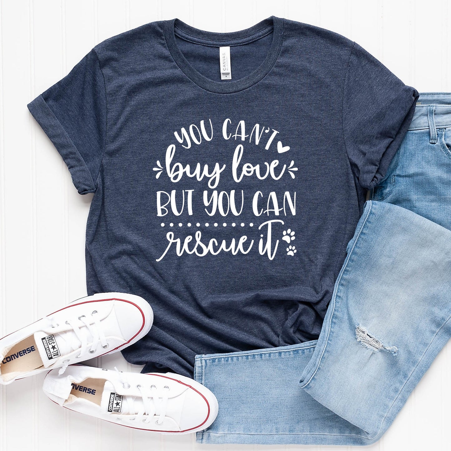 You Can't Buy Love but You Can Rescue it T-Shirt