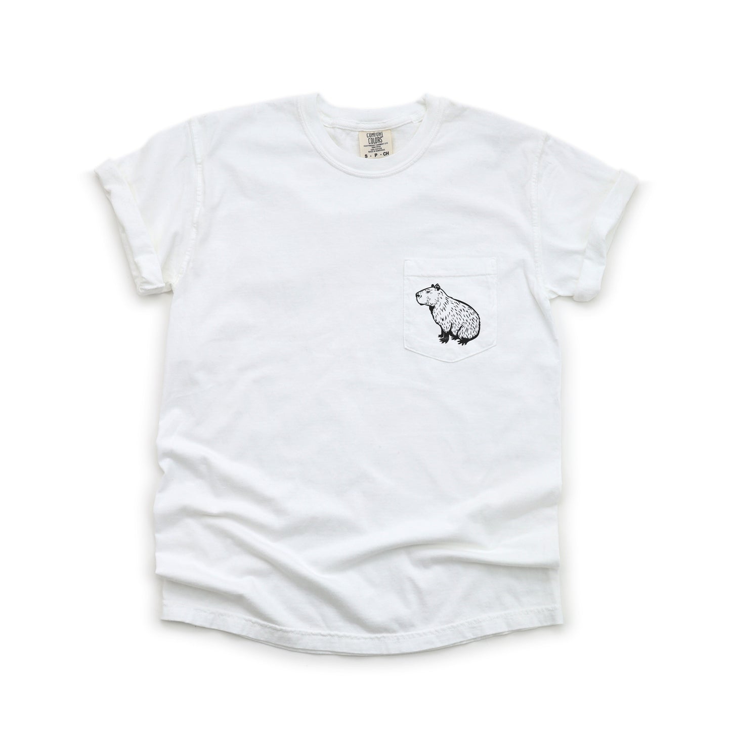 Capybara Pocket T-Shirt