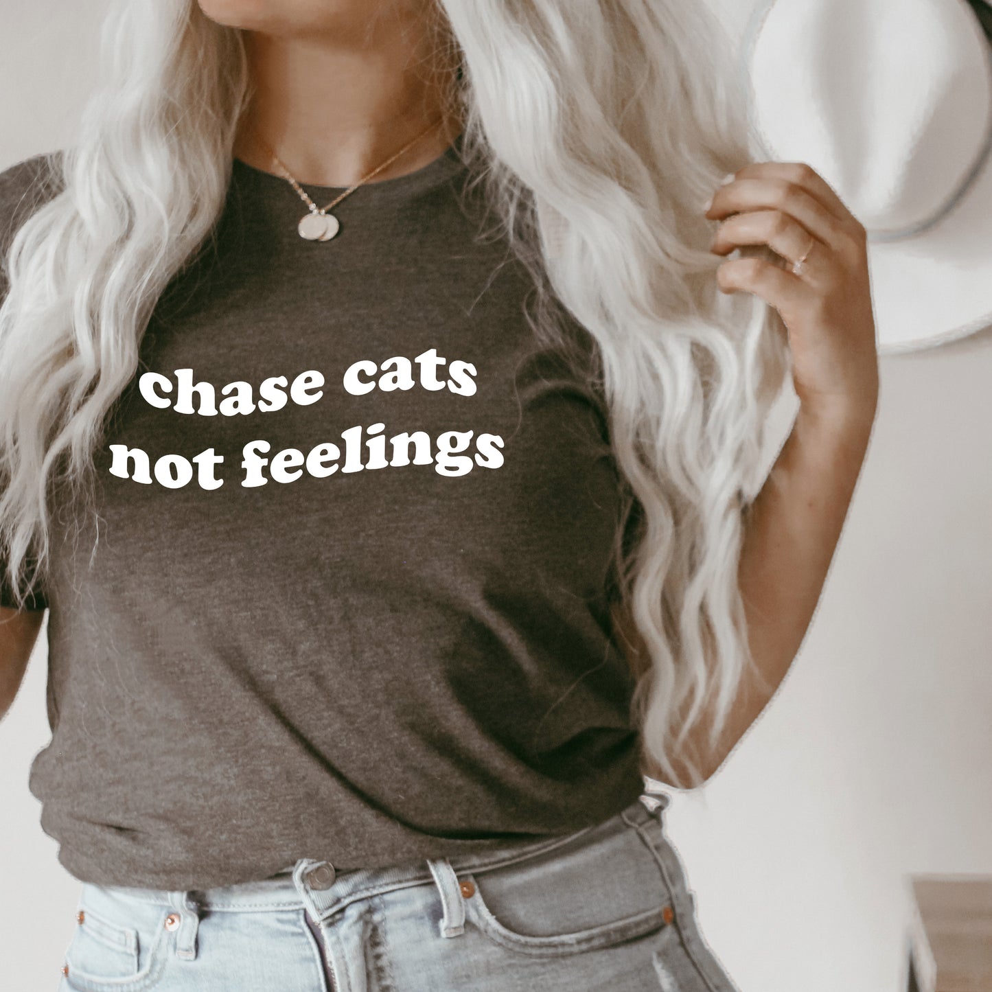 Chase Cats not Feelings T-Shirt