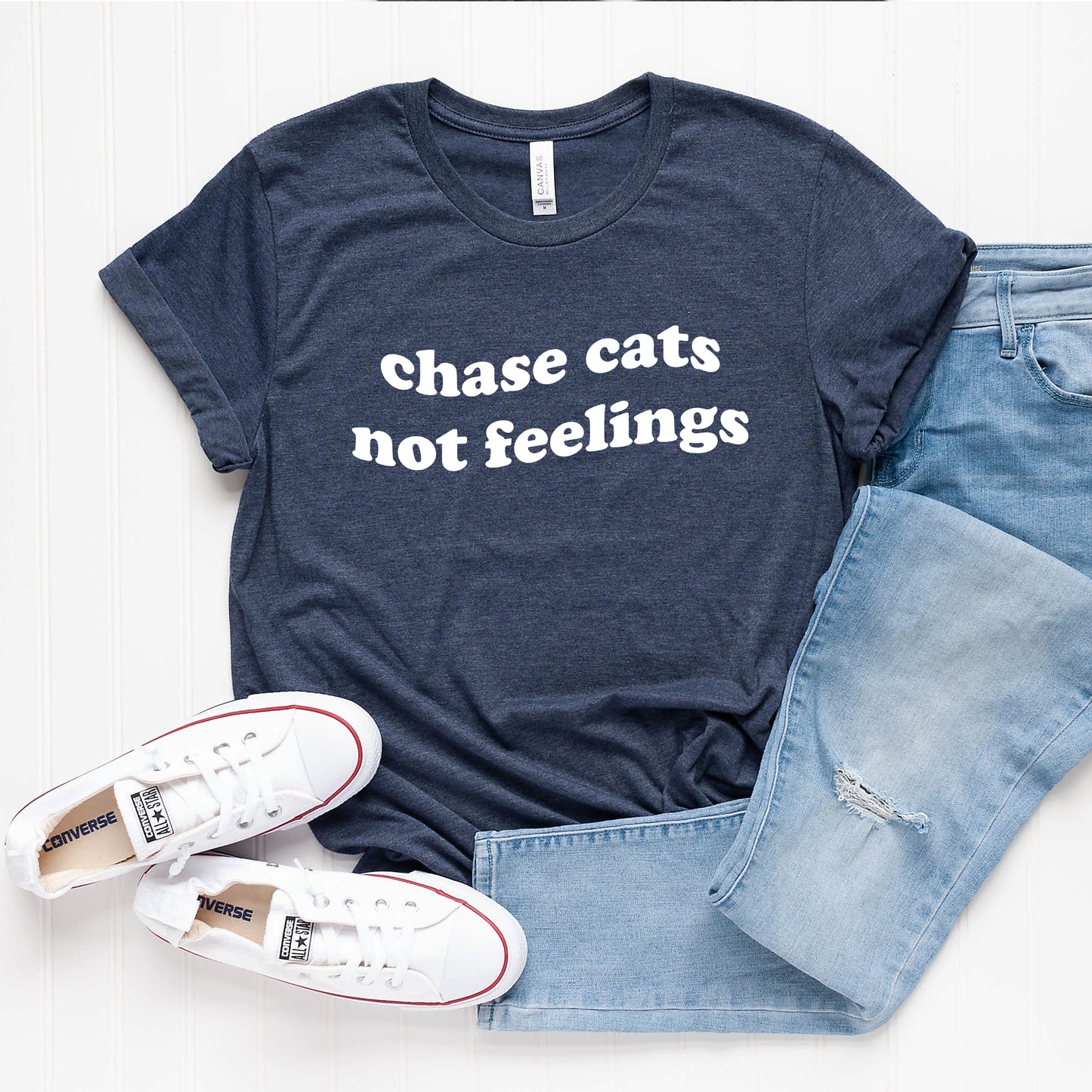 Chase Cats not Feelings T-Shirt