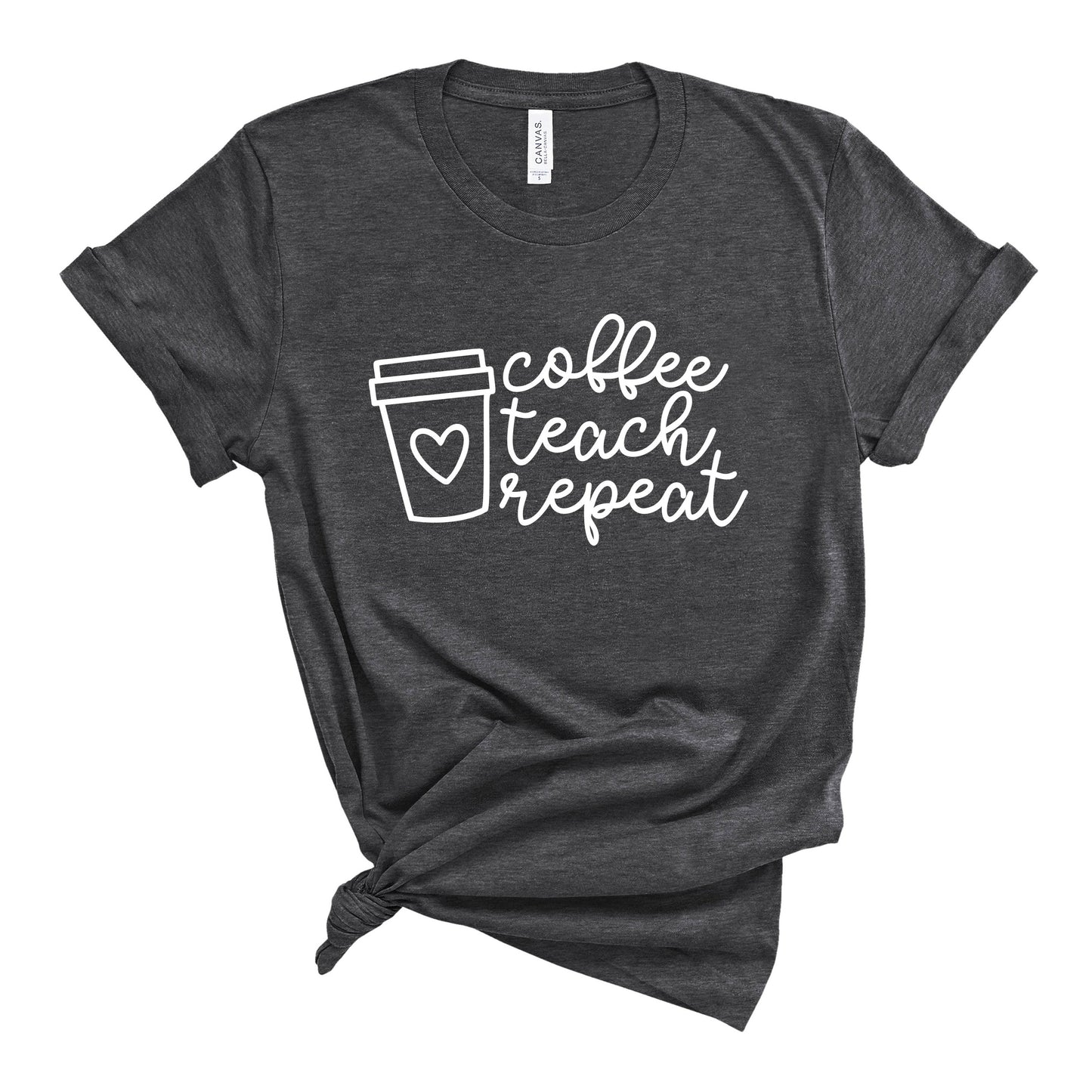 Coffee Teach Repeat T-Shirt