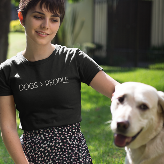 Dogs > People T-Shirt