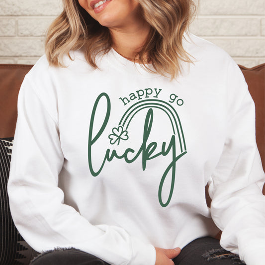 Happy Go Lucky Sweatshirt