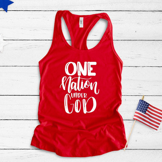 One Nation Under God Tank Top