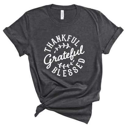 Thankful Grateful Blessed T-Shirt