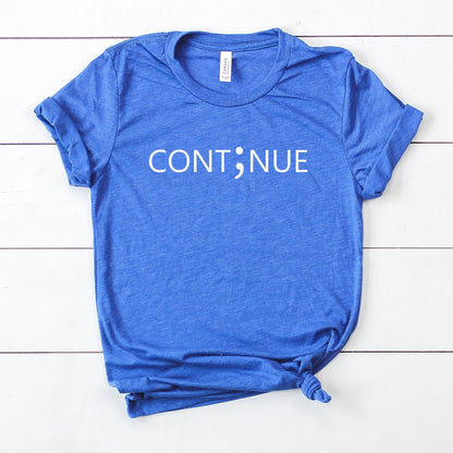 Continue Semicolon T-Shirt