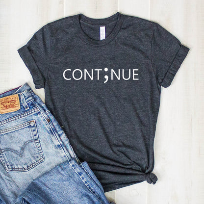 Continue Semicolon T-Shirt