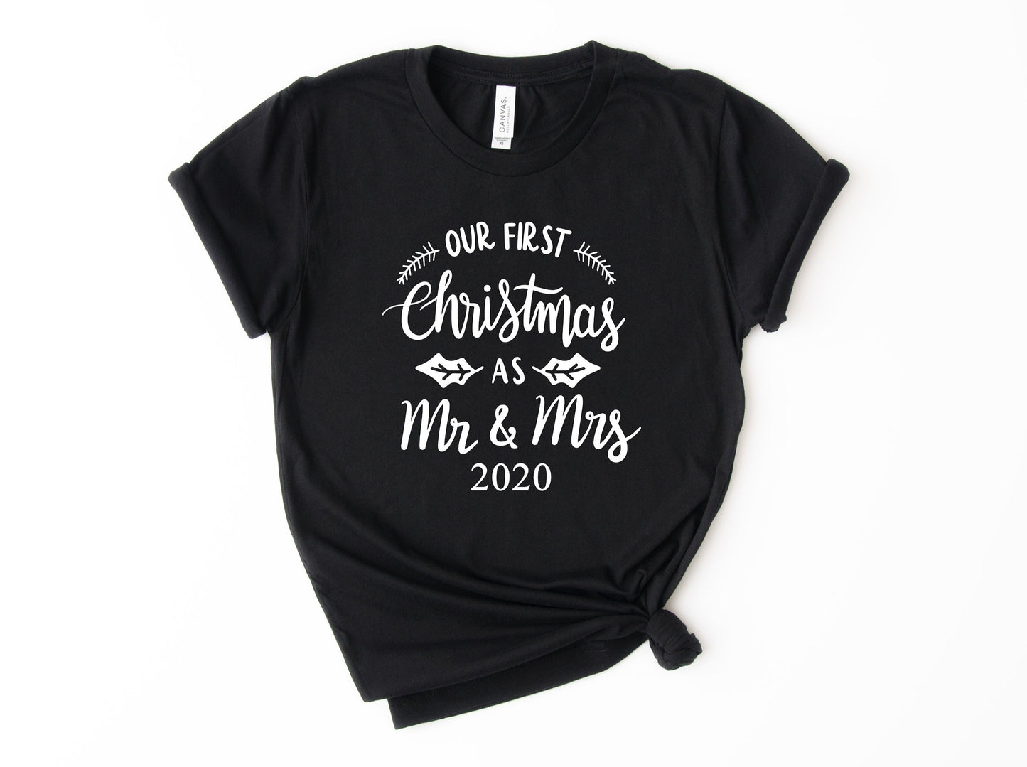 Our First Christmas as Mr. and Mrs. Shirt T-Shirts