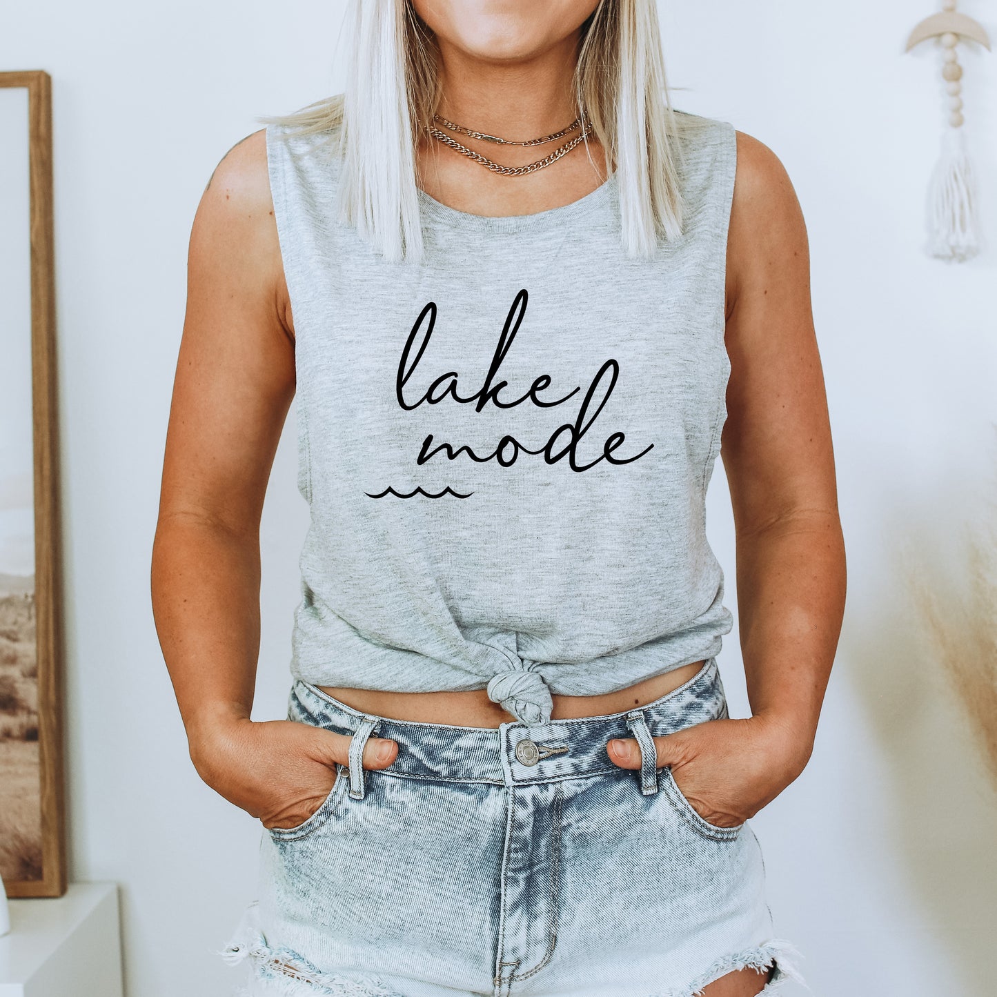 On Lake Time Tank Top