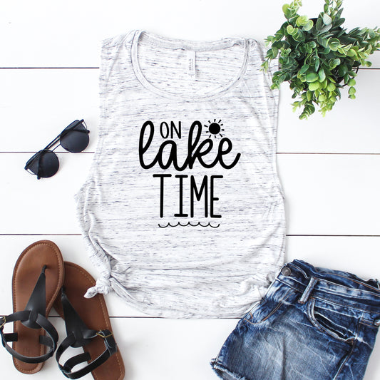 On Lake Time Tank Top