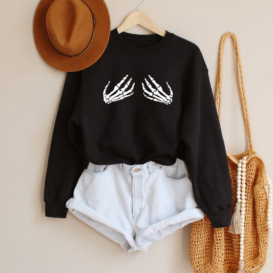 Skeleton Hands Sweatshirt