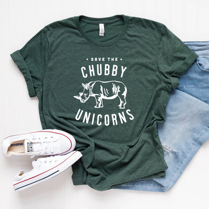 Save the Chubby Unicorns T-Shirt