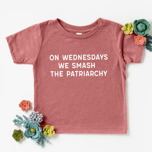 On Wednesdays We Smash The Patriarchy Youth T-Shirt