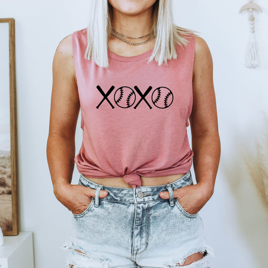 Baseball XOXO Tank Top